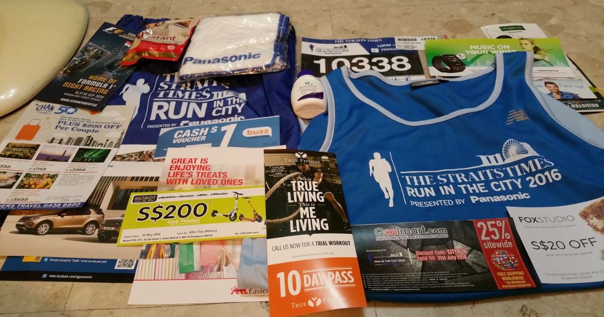 Race Pack Collection dalam Event