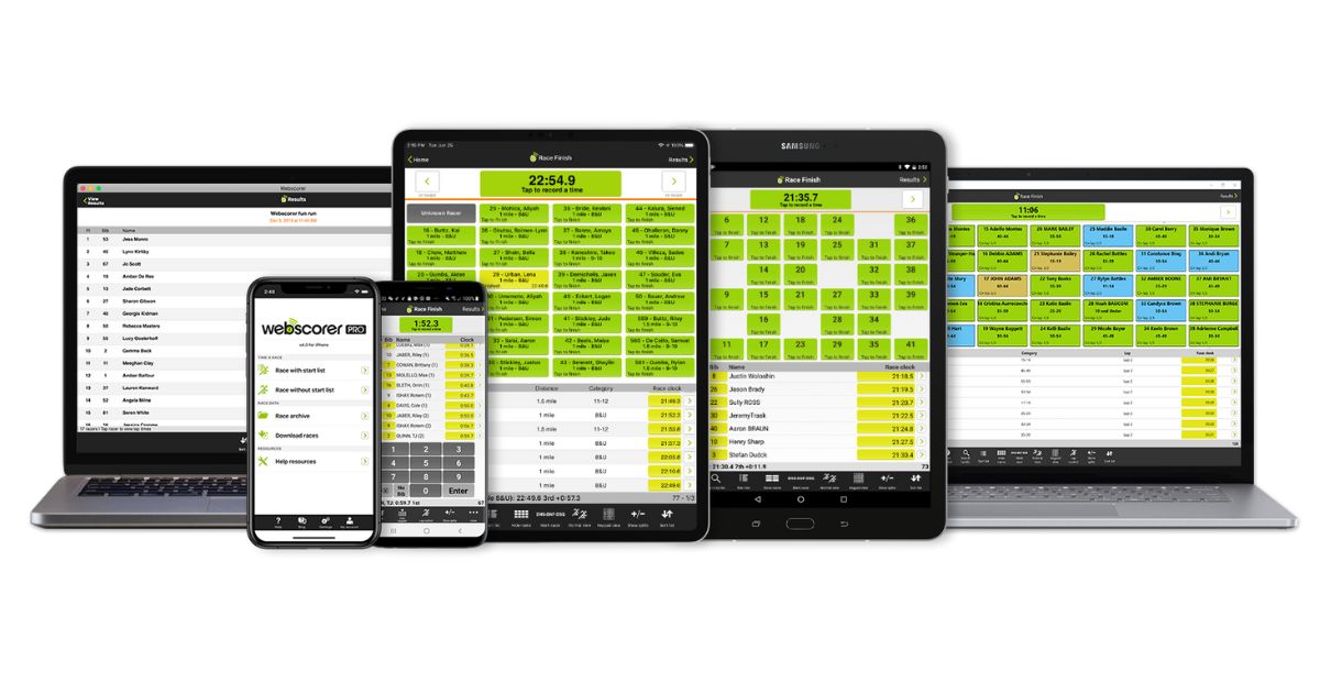 Aplikasi Race Timing Webscorer