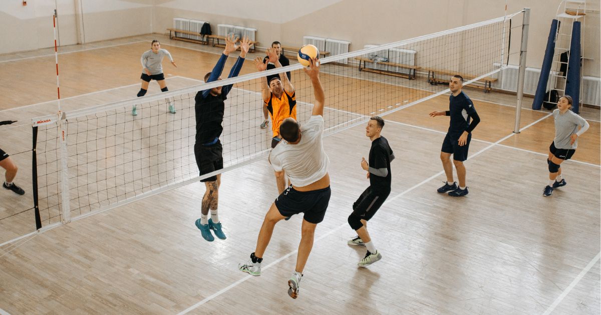 Pertandingan Voli