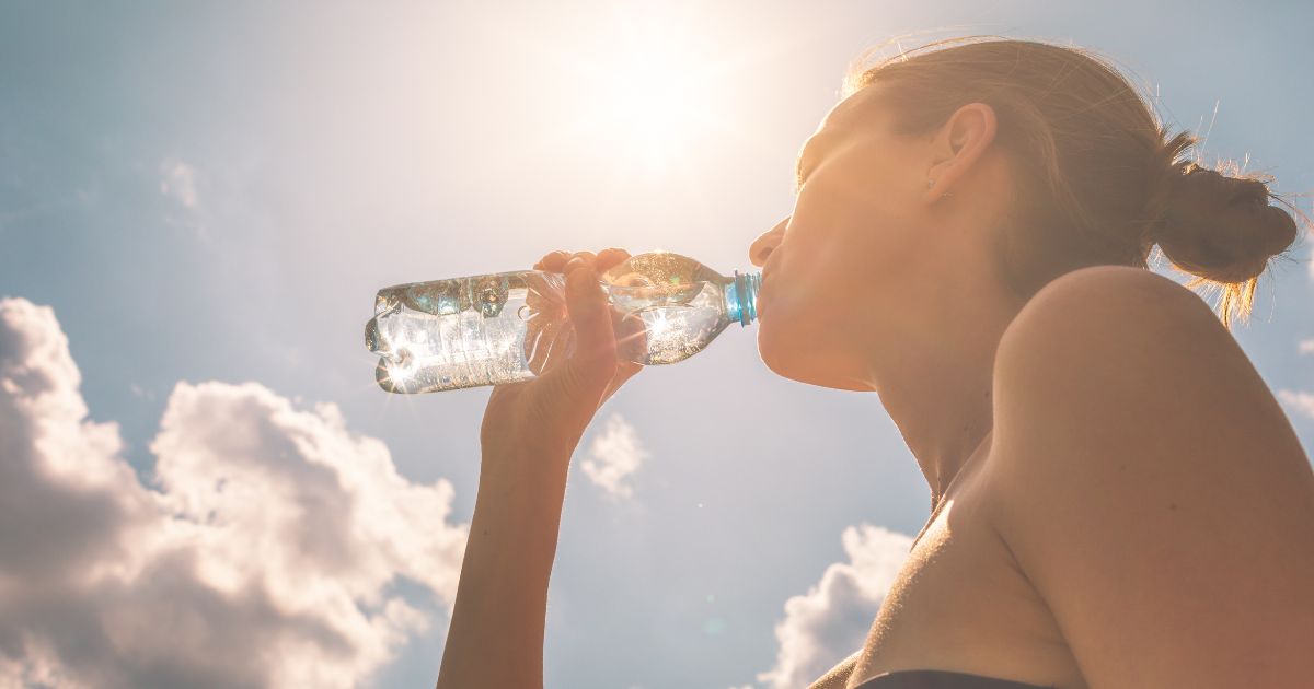 Hydration Point di Event Lari